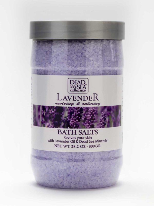 Lavender Bath Salts - Dead Sea Collection